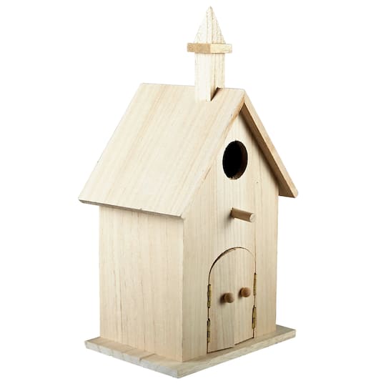 Church Birdhouse By Artminds Michaels, Wooden Bird Houses Michaels